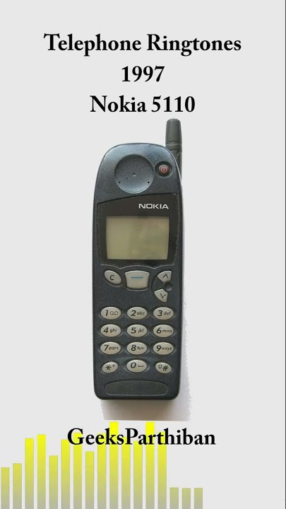 TelePhone Ringtone Evolution - Nokia 5110 1997 | Geeks Parthiban