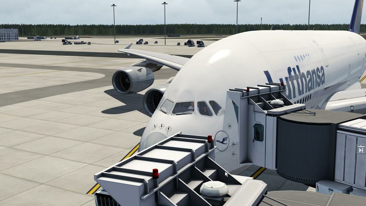 Aerofly FS4 I Airbus A380 I Frankfurt - Milan (EDDF - LIMC)