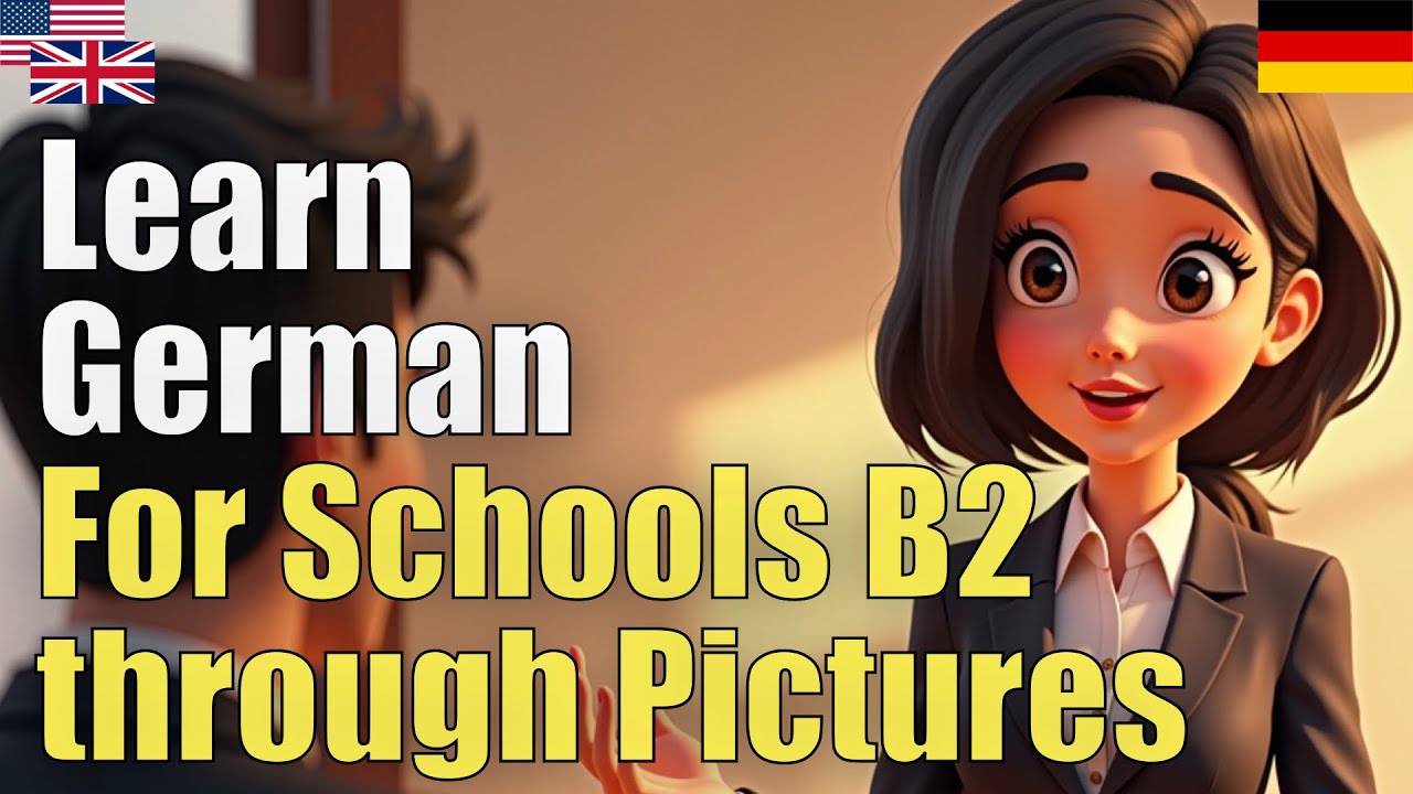 Learn German through pictures at school B2 | Natural Listening | Must-Know