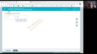 Introduction to scientific notation with positive exponents