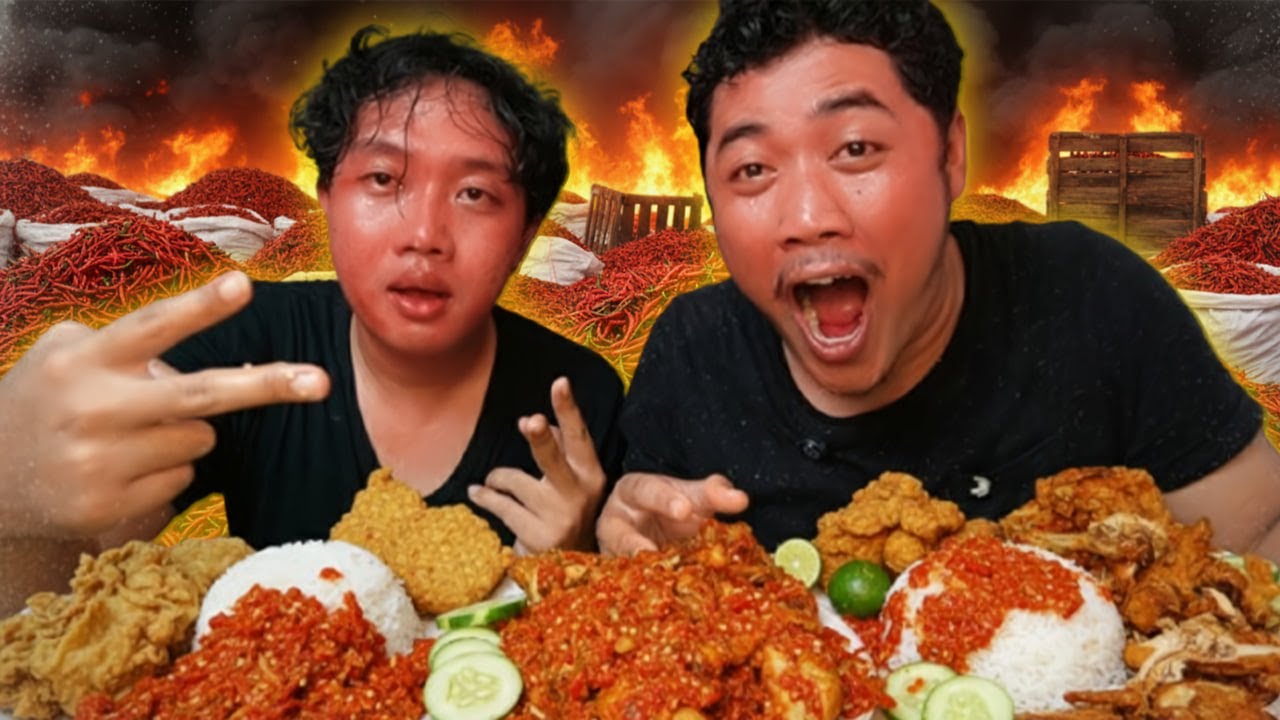 MUKBANG PENYETAN LEVEL 500!!! G26 MUKBANG PEDES DEWA!!!!