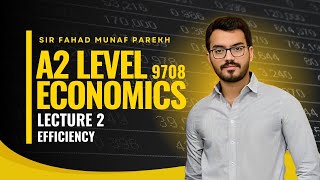 A2 Economics 9708 | Efficiency - Lecture 2 ( Exclusive Online Lectures )