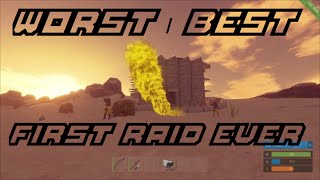 Rust - Our First Ever Raid - The Worst/Best Raid EVER