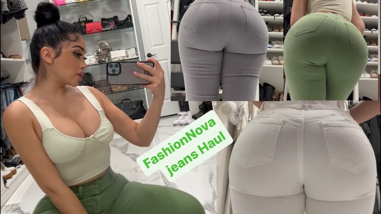 Fashionnova Jeans try on haul - YouTube