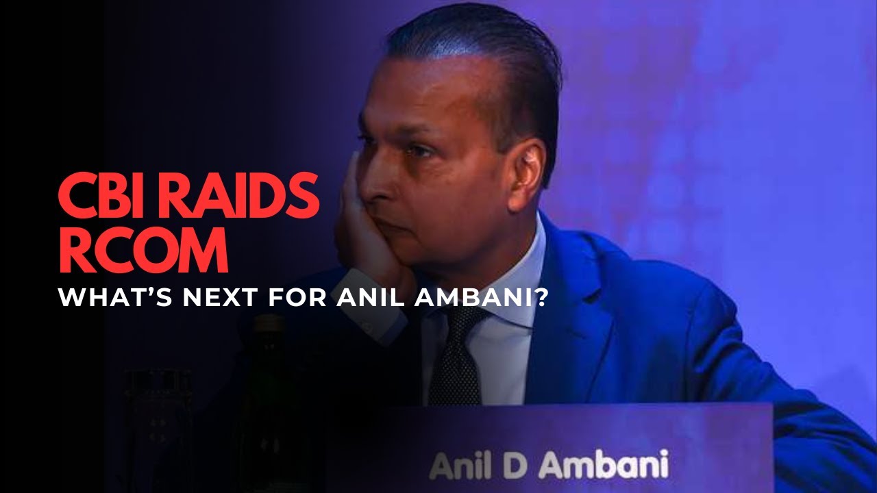 CBI Targets Anil Ambani’s RCOM  - A ₹2,000 Crore Fraud Scandal Rocks India