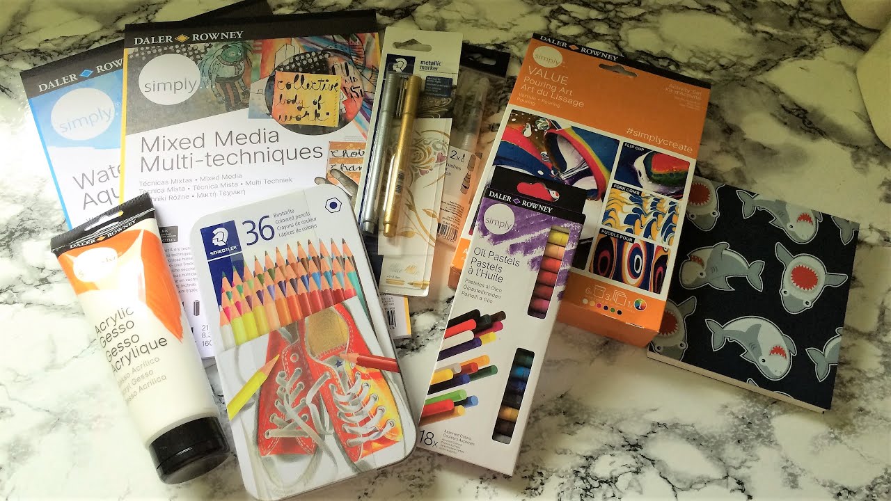 New Daler Rowney Art Haul From Poundland