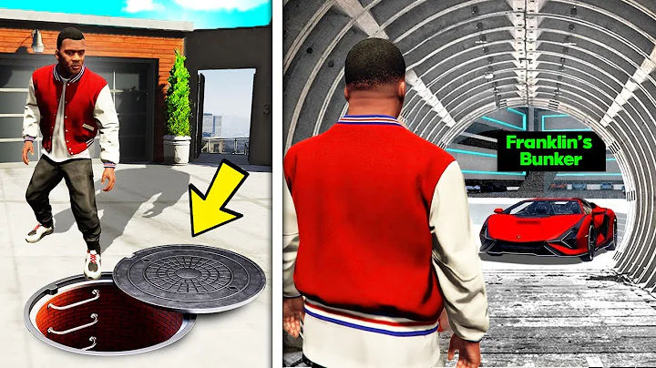 Franklin Built A LUXURY UNDERGROUND BUNKER in GTA 5!