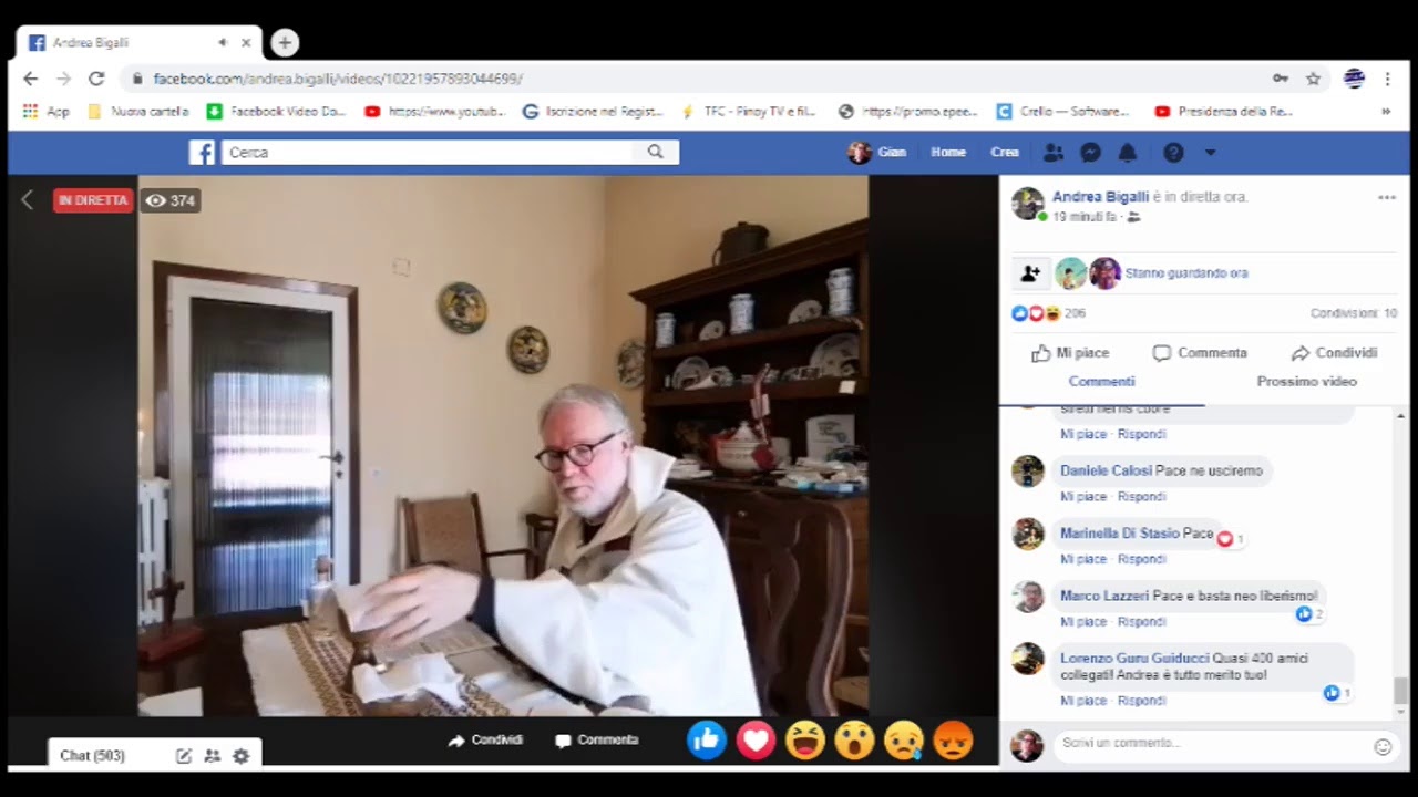 Santa Messa celebrata da DON ANDREA BIGALLI