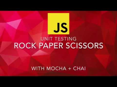 Testing "Rock Paper Scissors" in JavaScript with Mocha + Chai