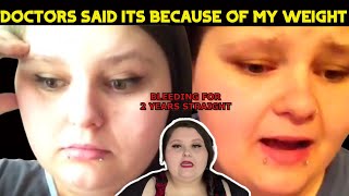 Amberlynn Reid ignored her irregular cycle for years because of her weight