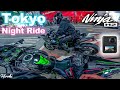 夜の東京をNinja H2でぶっ飛ばす w/ The Ninja H2 Japan MASAKIさん【KANDAO QooCam 3】
