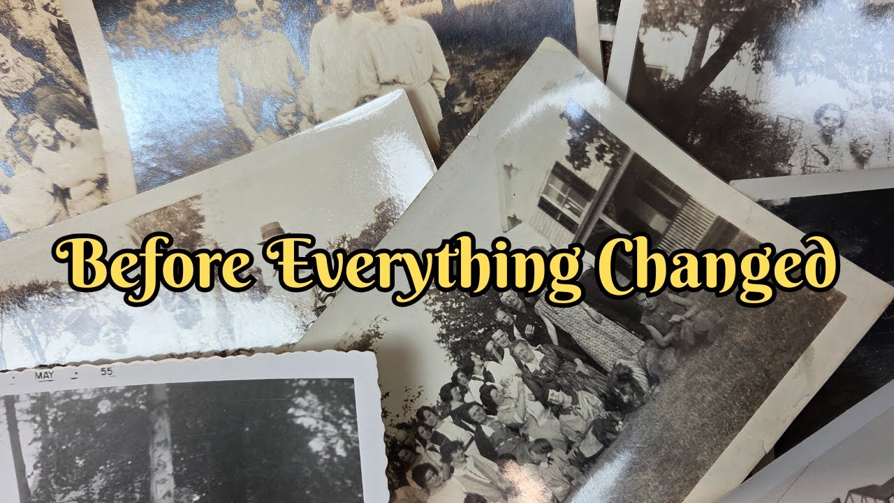 Memory Monday Before Everything changed #history #vintagephotos #family ...