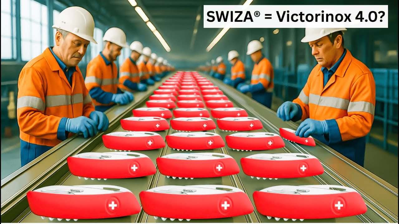 Wie wird ein SWIZA® Taschenmesser hergestellt?