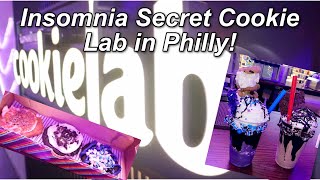 WE TOURED THE SECRET INSOMNIA COOKIE LAB IN PHILLY! // explore Philly with us!