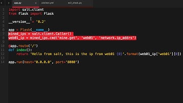 Learning SaltStack - refactor mine for local testing (1 of 3)