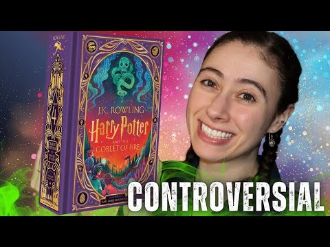 Reviewing The "Controversial" Goblet Of Fire Illustrated Harry Potter Book