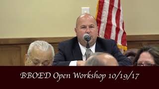 Bayonne Board of Education - Open Public Workshop - 10/19/17