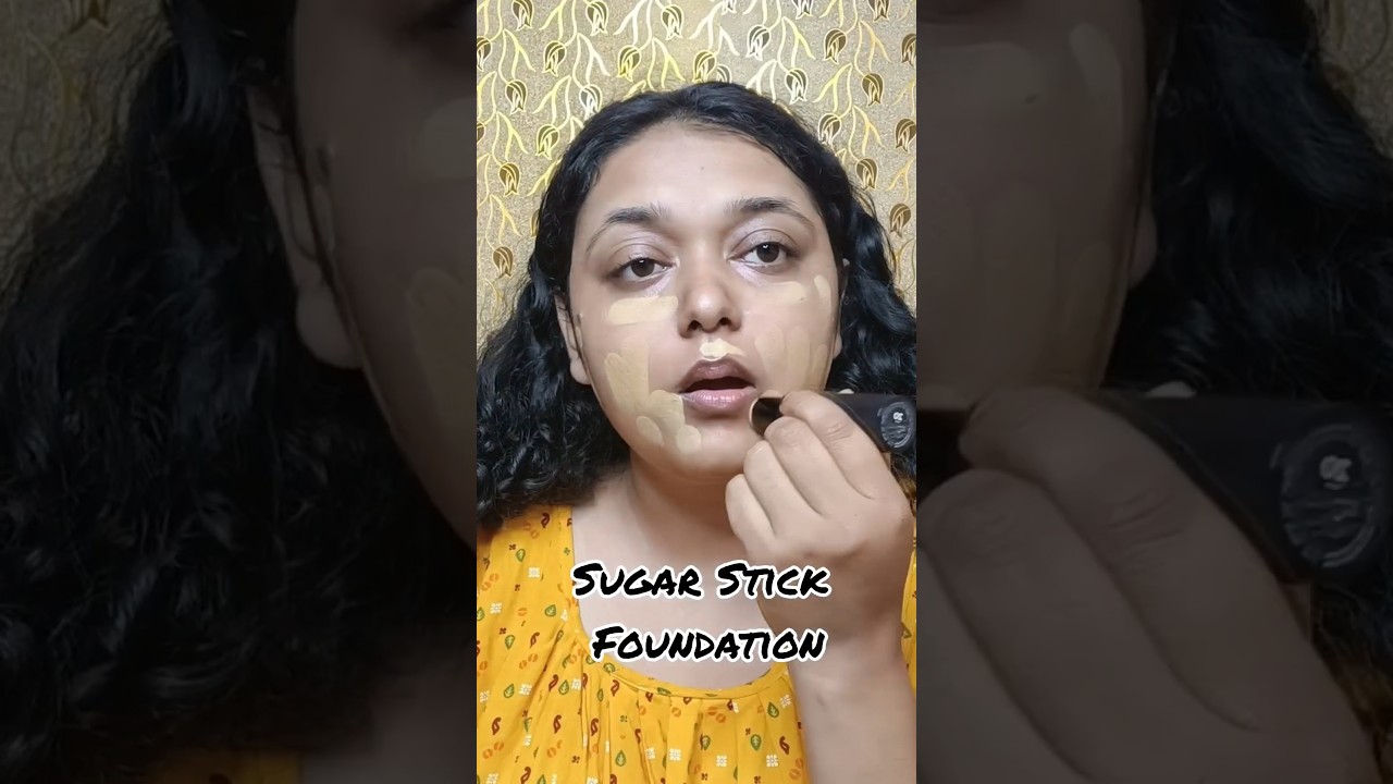 Sugar Cosmetic Foundation Stick Review | Best foundation for Oily Skin ❤️ 