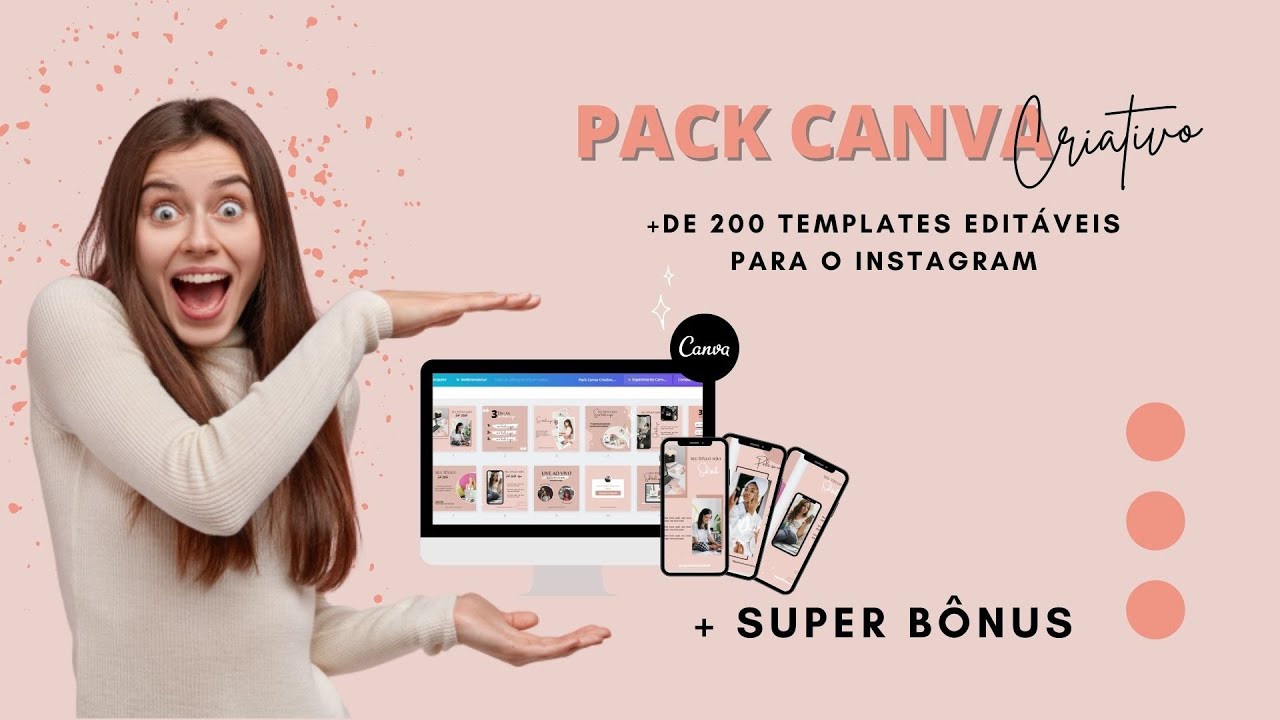Encante suas clientes com o Pack Completo com Mais de 300 artes 100% Editáveis 