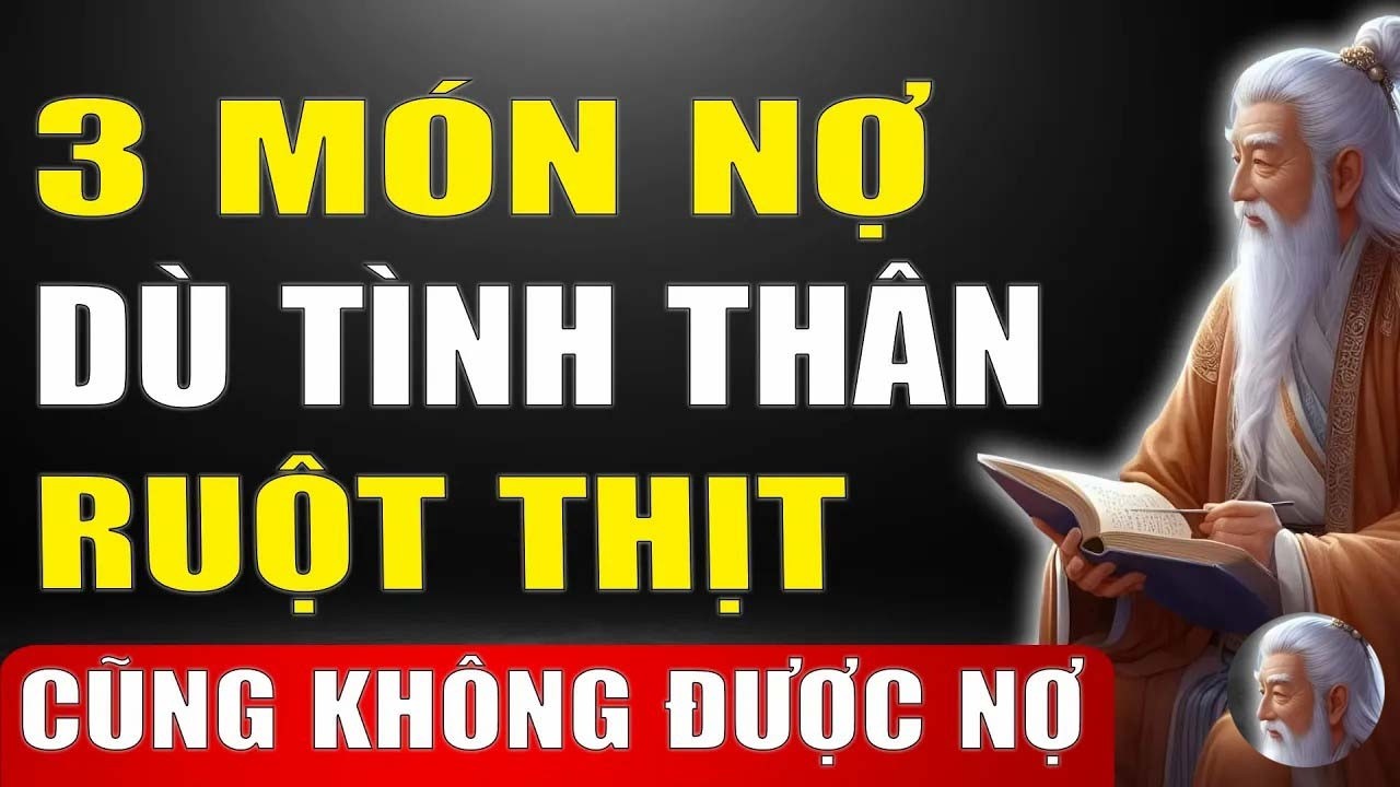 3 Thứ Không Được Nợ Dù Là Người Thân Ruột Thịt Trong Nhà_ Tinh Hoa Xưa