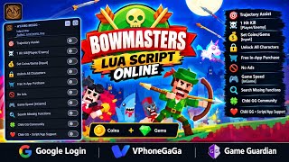 Bowmasters v11.7.2 Lua Script (Game Guardian) | Auto-update | Rooted & Non-Rooted Devices