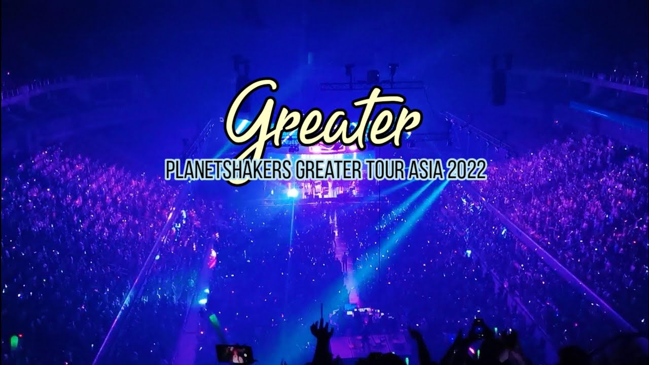 planetshakers greater tour setlist