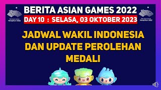 DAY 10 ! Ada Sport Climbing Andalan - JADWAL SEMUA CABOR ASIAN GAMES 2023 HARI INI #asiangames2023 screenshot 2