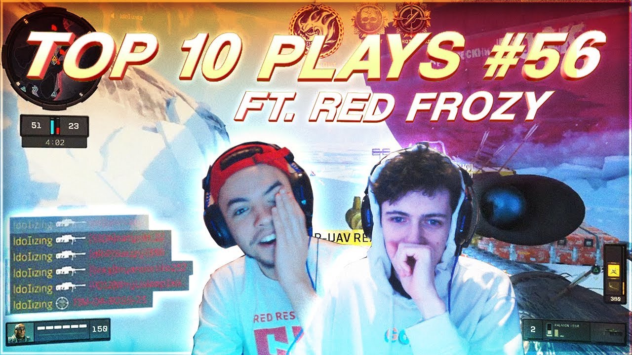 THE CRAZIEST 6ON on BLACK OPS 4!! (Top 10 Plays #56 ft. Red Frozy)