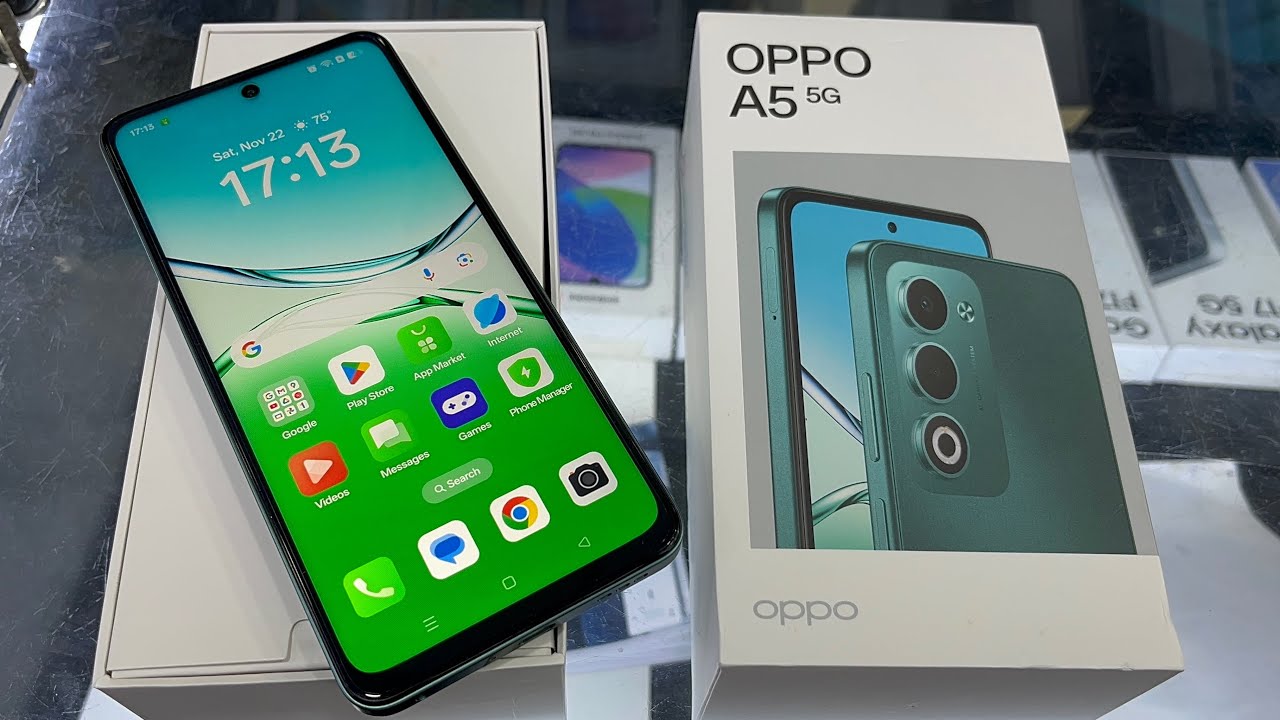 Oppo A5 5G 6/128 Unboxing | Aurora Green | Starting From ₹15499