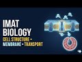 IMAT Biology Lecture 02 | Cell Structure, Cell Membrane & Transport Mechanisms | Full IMAT Logic