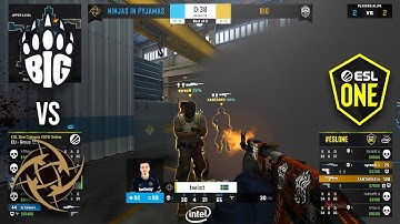 EPIC GAME! 4 OVERTIMES! - BIG vs NIP - ESL ONE Cologne 2020 - Highlights | CSGO