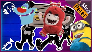 Gigamix Oddbods & Minions & Oggy