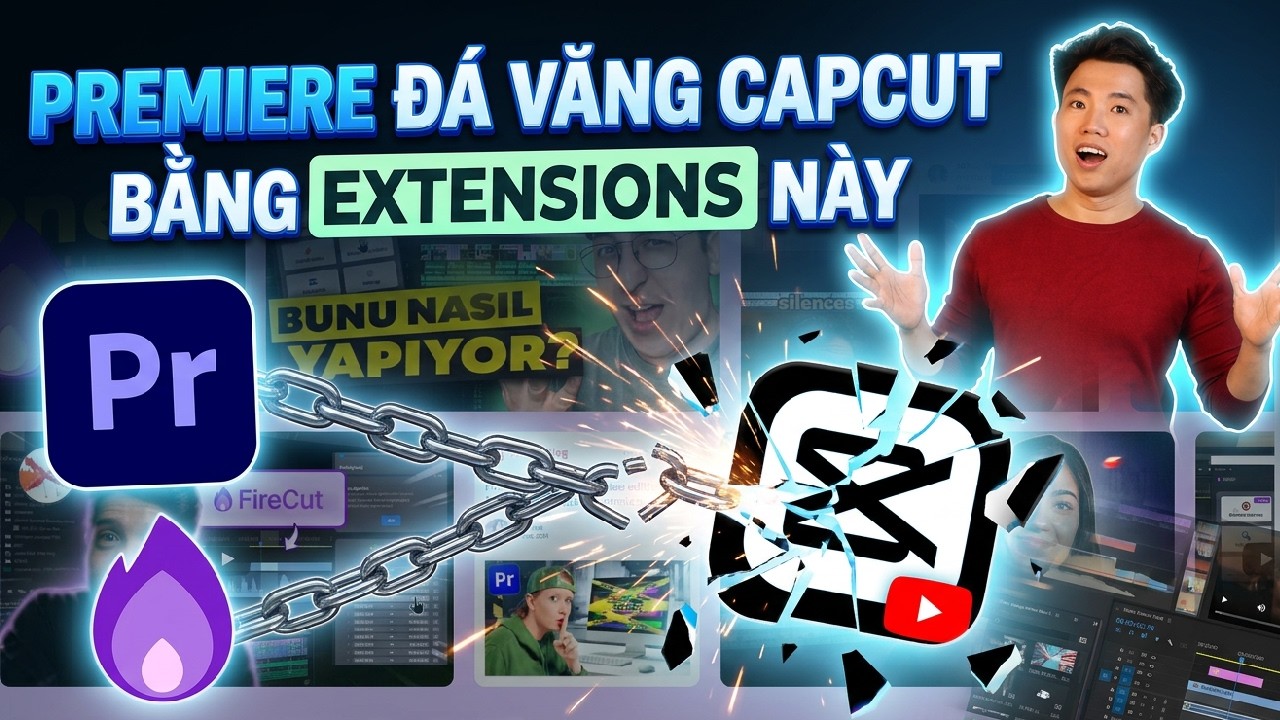 Đừng edit video nếu chưa biết dùng Firecut trên Premiere!