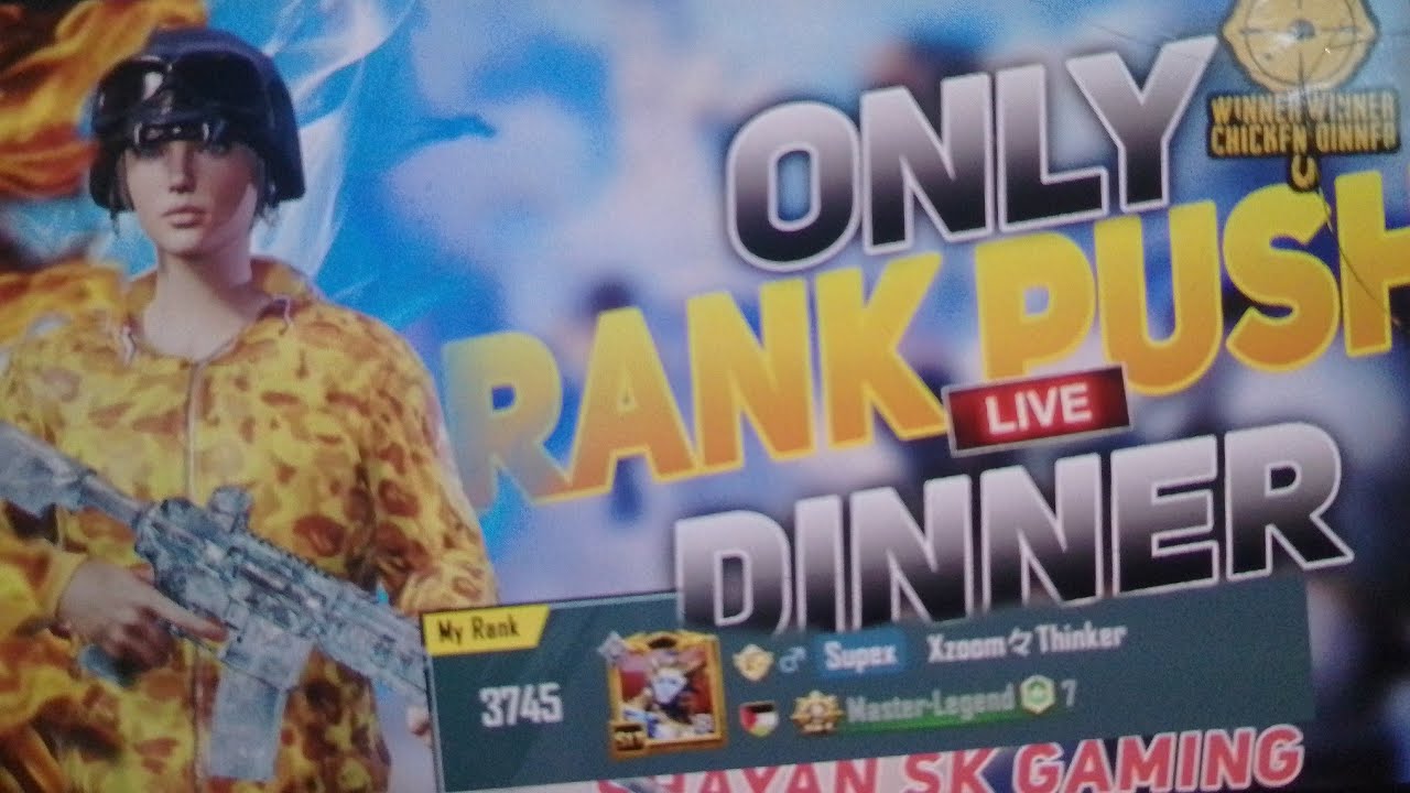 in Sha Allah conqueror. live stream | PUBG mobile RANK PUSH - YouTube