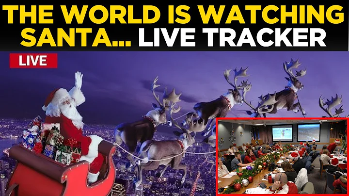SANTA TRACKER LIVE | Where Is Santa Claus Now? Real-Time Christmas Eve Updates | NORAD | New Year