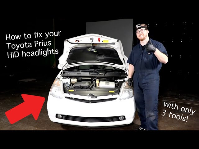 Quick Fix: Changing HID Headlights on a 2nd Gen Toyota Prius (2004