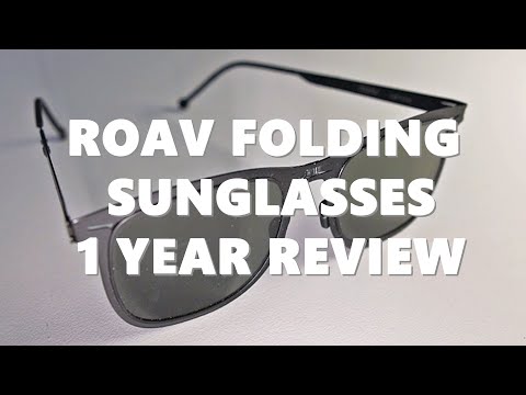 ROAV Sunglasses Lennox 1 Year Review - World's Thinnest Folding Sunglasses (+Discount Code)