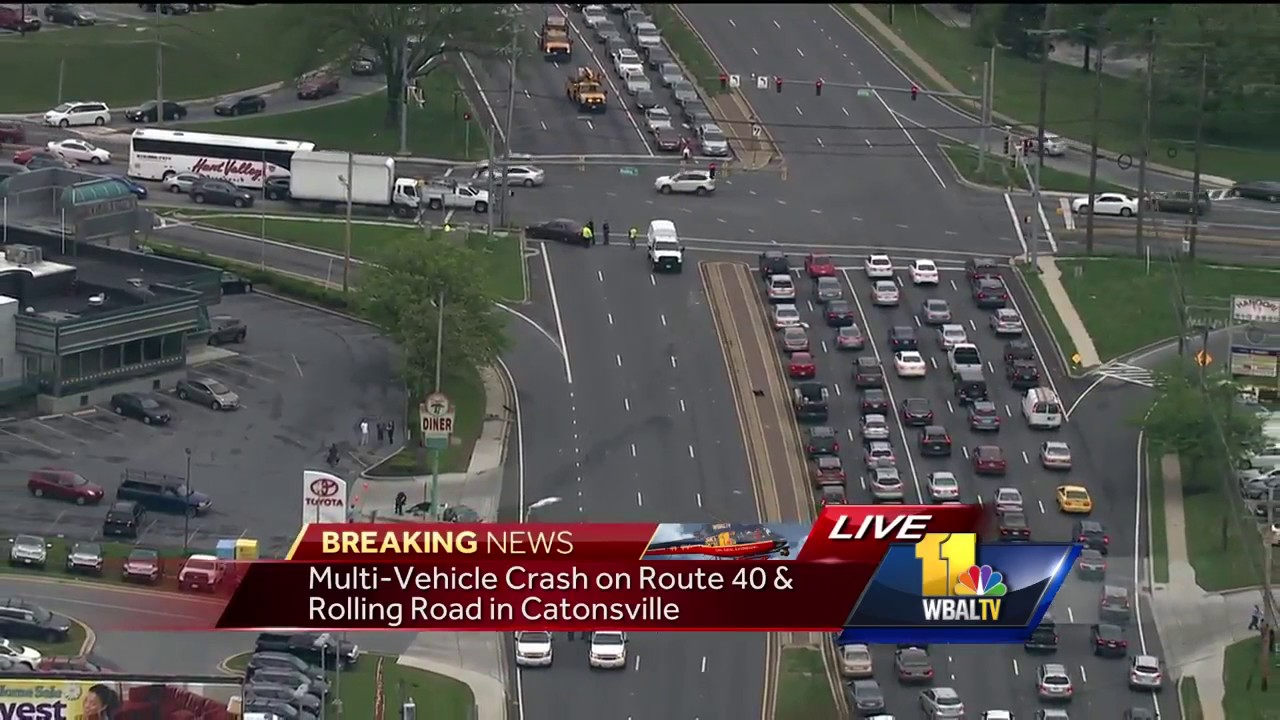 Video 1 taken to Shock Trauma after Route 40 crash YouTube