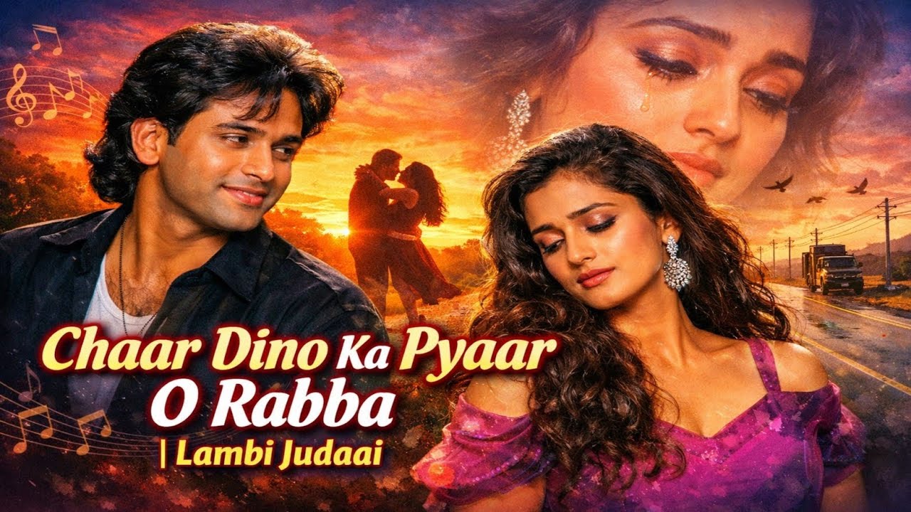 Chaar Dino Ka Pyaar | Lambi Judaai | Heart Touching Sad Romantic Song | Rajiu Rajvanshi
