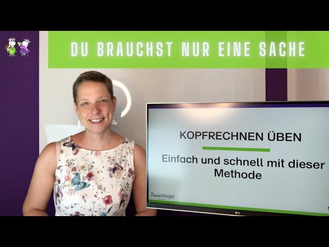 Video: Wie Man Einem Kind Das Subtrahieren Beibringt