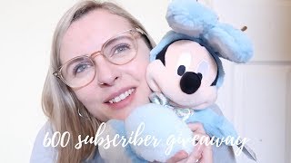 *Closed* 600 Subscriber Giveaway