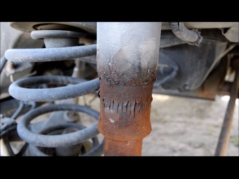 How to Replace Air Suspension Shock- Park Avenue Ultra