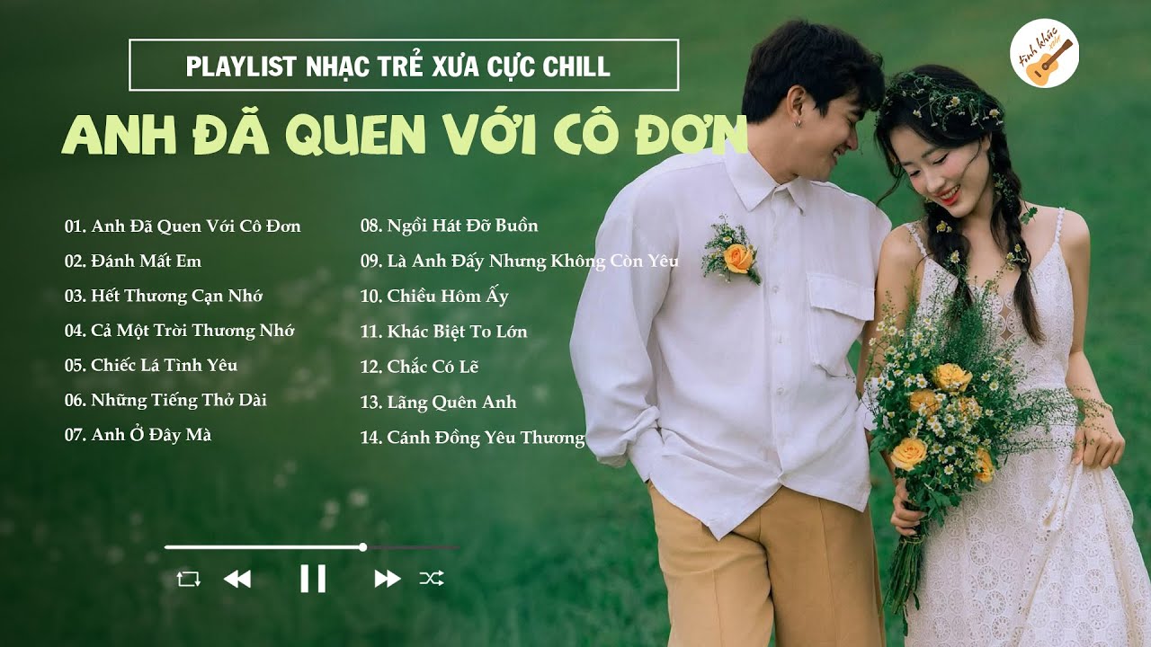 Anh Đã Quen Với Cô Đơn, Đánh Mất Em, Hết Thương Cạn Nhớ - List Nhạc Cực Chill Nhẹ Nhàng Tâm Trạng