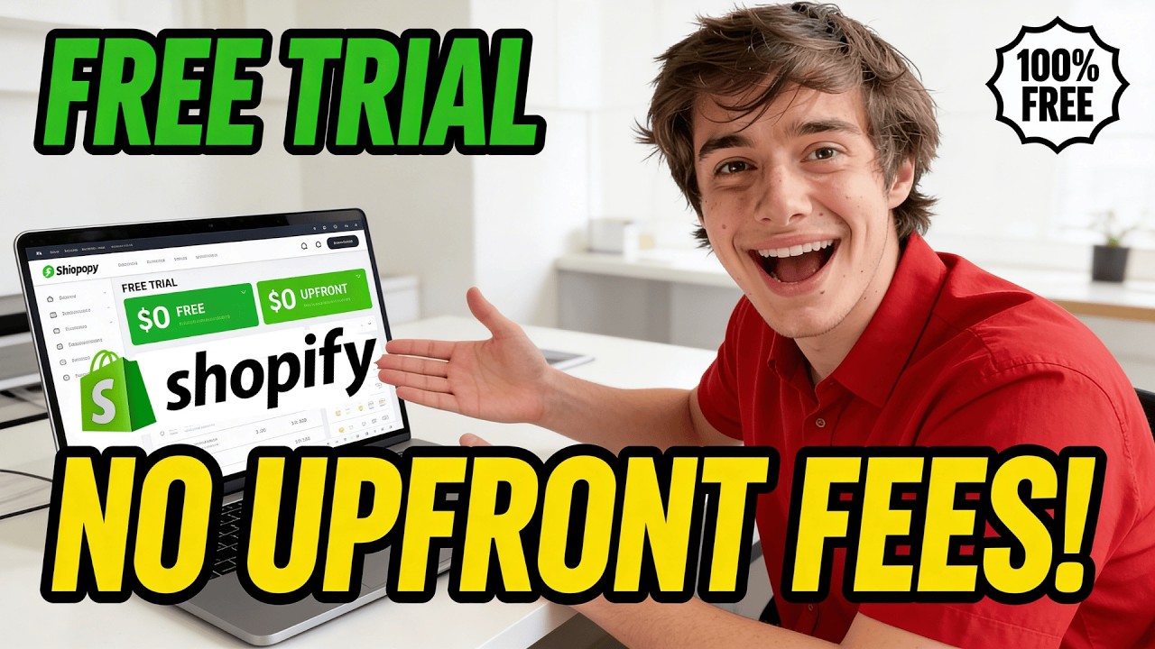 Shopify Dropshipping Free Trial Explained (How to Start Without Paying Upfront)