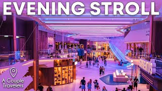An Evening Stroll Aboard Icon of the Seas | Royal Promenade and Central Park
