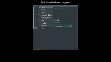 Script to shutdown computer in Python | Python Examples | Python Coding Tutorial | Python Interview