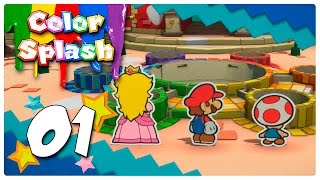 Paper Mario Color Splash (Blind) - Episode 1