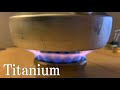 魅惑のチタン【エバニュー チタンアルコールストーブ】Titanium alcohol stove 登山道具