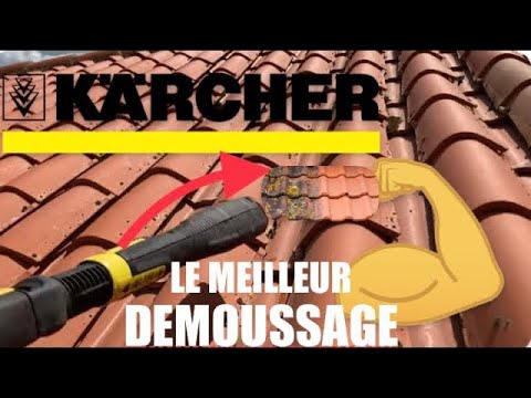 meilleur demoussage anti mousse toiture façade express #karcher @Kärcher Deutschland @Kärcher France