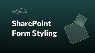How to customize your SharePoint forms to match your company